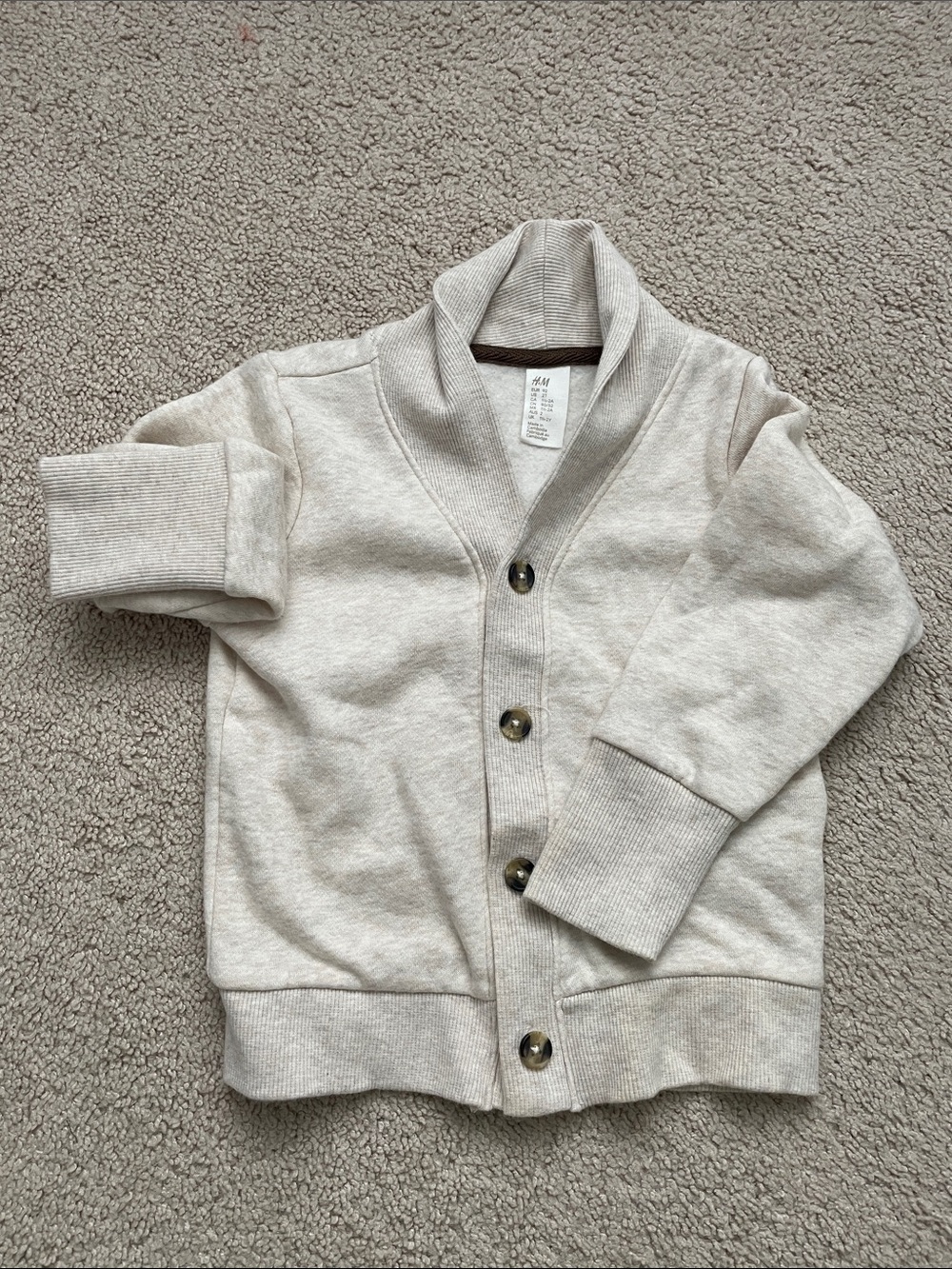 H&M Cream Old Salt Kids Cardigan